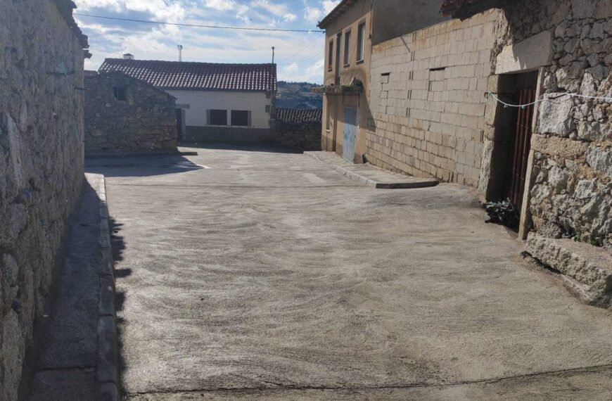 Pavimentación ramal Calle Virgen del Villar